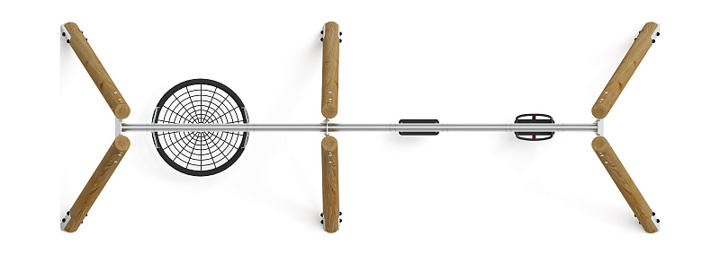 Качели (Лиственница орех) ИО 13.Р.05.03.04.01-Л.И1.02