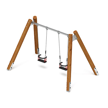 Качели (Лиственница темный ) ИО 12.Р.01.01.01-Л.И2.01