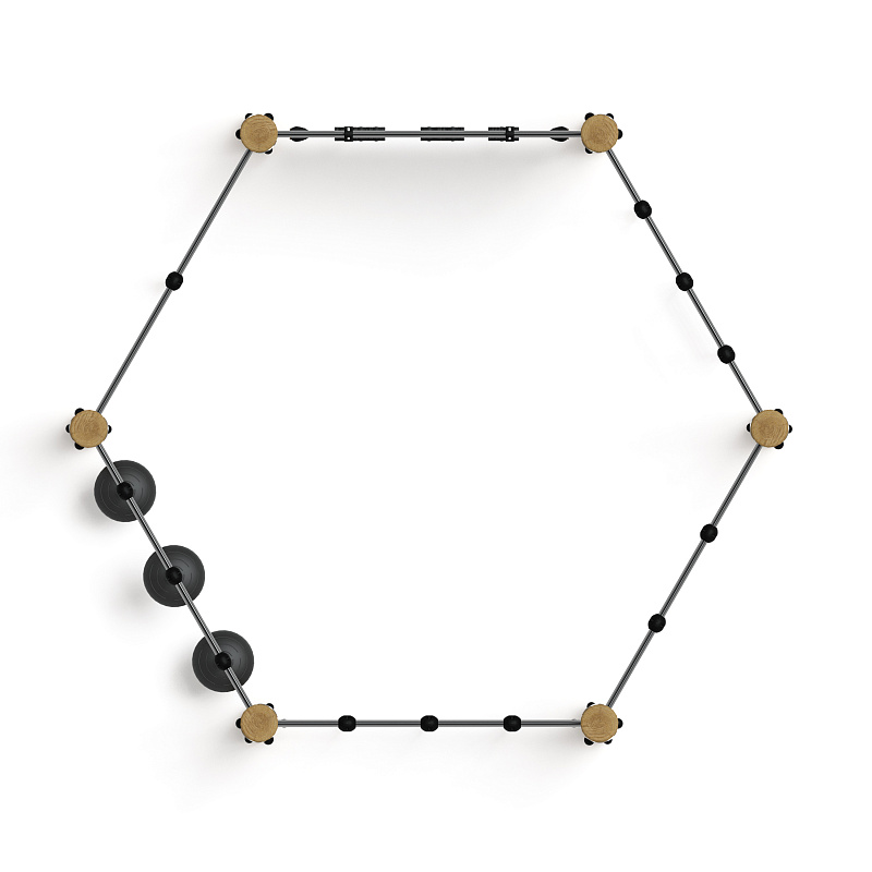 Спортивная серия (лиственница орех) СК 1.08.01-Л.И1.02