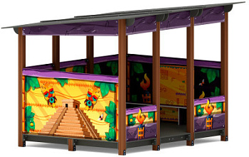 Теневой навес (Майя) МФ 78.31.24-06