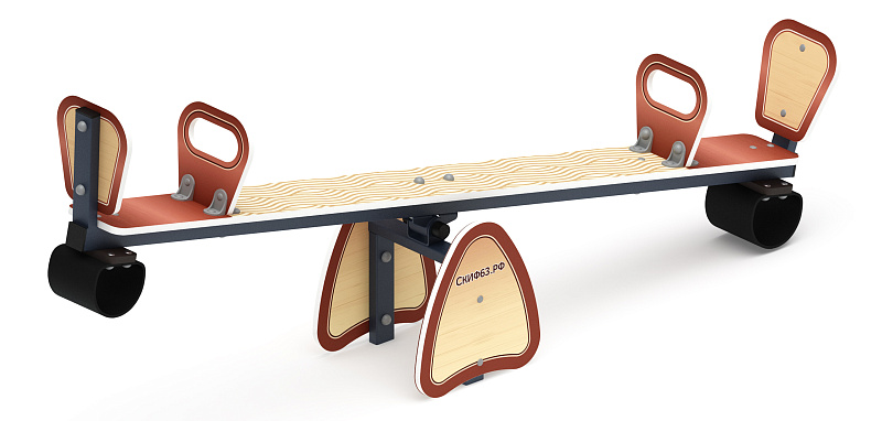 Качалка балансир со спинкой - ИО 21.М.01.01-П.01