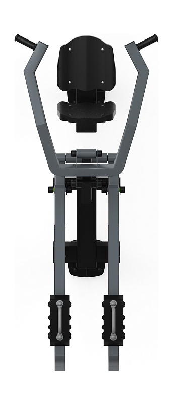 Тяга верхняя с переменной нагрузкой (серый) - Уличный тренажер - СТ 036-13