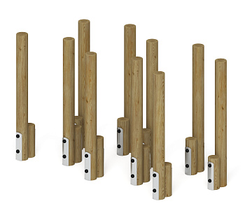 Бум-лабиринт (Лиственница орех) СО 2.55.04-Л.И1.02