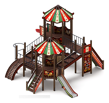 Карнавал (Шапито) - ДИК 2.22.04-01.И1 - Игровой комплекс H=1200 H=2000