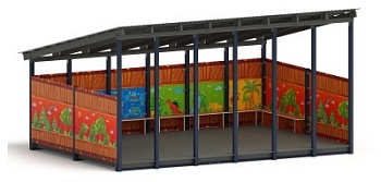 Теневой навес (Карандаши) - МФ 71.6.4-09