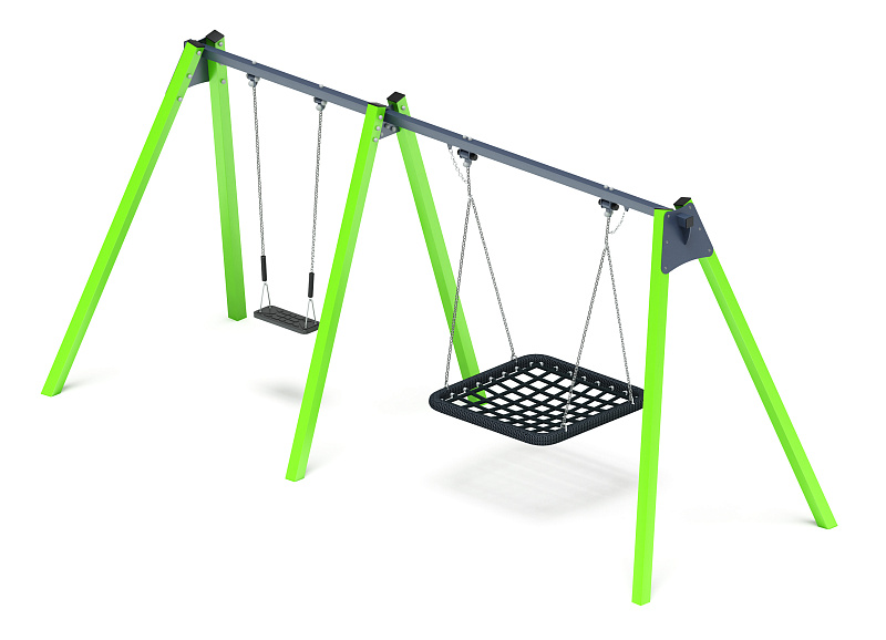 Качели М2 (зеленый) ИО 12.06.03.01-02
