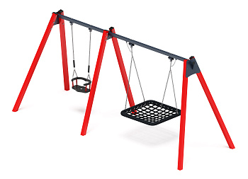 Качели М2 (красный) ИО 12.М.06.01.01-01.И1