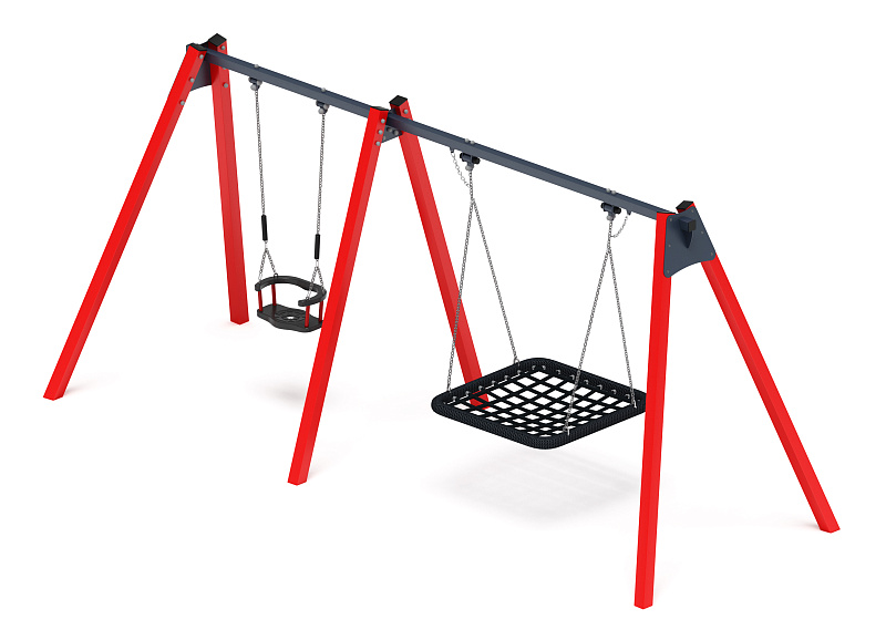 Качели М2 (красный) ИО 12.М.06.01.01-01.И1