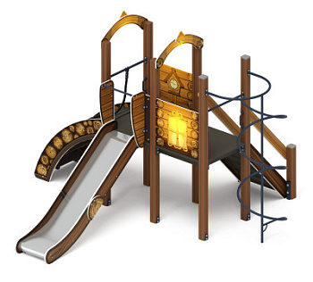 Играйте с нами (ЭКО) - ДИК 2.01.1.02-02 - Игровой комплекс H=1200