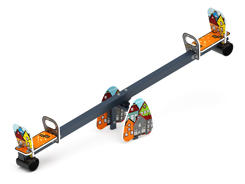Качалка балансир со спинкой большой (Город) - ИО 21.М.01.05-04.И1