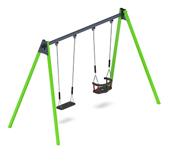 Качели двойные М2 - ИО 12.М.01.02.03-02.И1