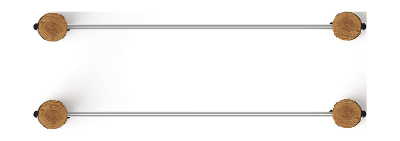 Брусья (лиственница темный) СО 2.50.10-Л.И1.01