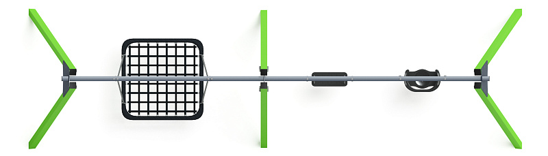 Качели М3 (зеленый) ИО 13.М.06.03.01.01-02.И1
