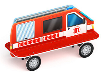 Пожарная машина - Скамейка детская - МФ 41.03.01-01