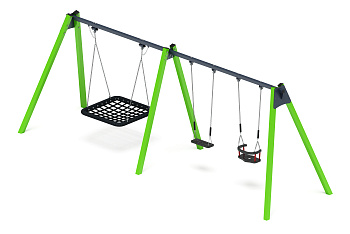 Качели М3 (зеленый) ИО 13.М.06.03.01.01-02.И1