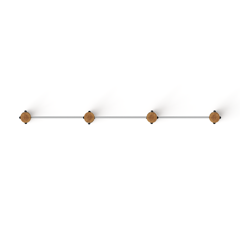 Турник взрослый тройной (лиственница темный) СО 2.20.10-Л.И1.01