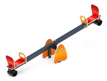 Качалка балансир со спинкой большой - ИО 21.М.01.05-П.01