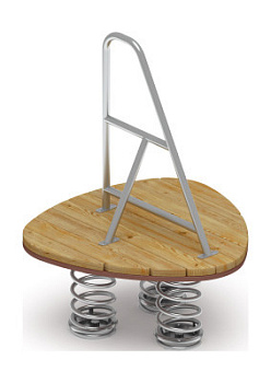 Качалка на пружине (Лиственница орех) ИО 23.24.02-02