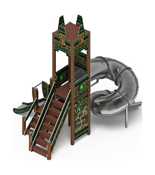 Буровая (Изумруд) труба винтовая Н 2000, горка 750, Н 2000, ДИК 2.28.02-02