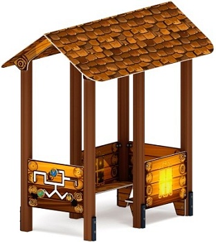 Домик средний 1 (Эко) МФ 10.01.05-02