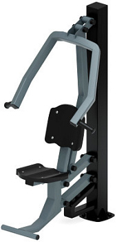 Жим от груди (серый) - Уличный тренажер - СТ 006-13.И1