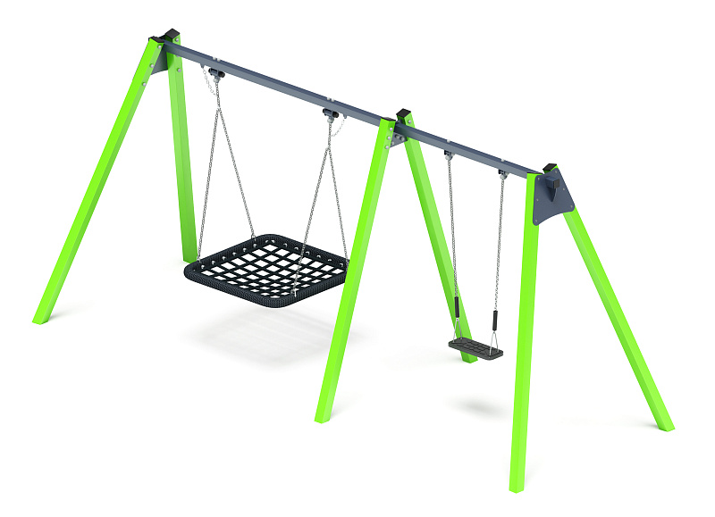 Качели М2 (зеленый) ИО 12.06.03.01-02