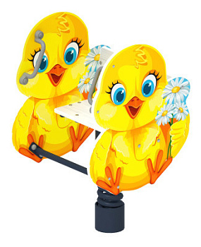 Цыпленок - Качалка на пружине - ИО 22.01.03-01.И1