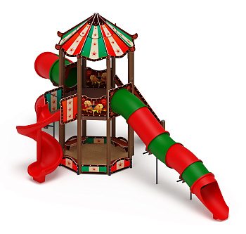 Карнавал (Шапито) - ДИК 2.22.01-01.И1 - Игровой комплекс H=2000