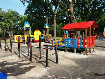 Манеж с навесом Домик - ДОВ 30.01.01 - Забота (Счастливое детство)