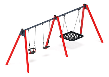 Качели М3 (красный) ИО 13.М.06.03.01.01-01.И1
