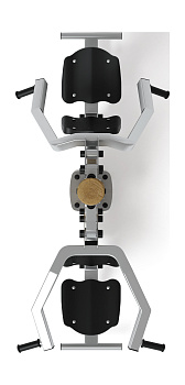 Тренажер тяга верхняя + жим от груди (лиственница орех) СТ 027-Л.И3.02