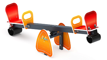 Качалка балансир со спинкой малый - ИО 21.М.01.05-П