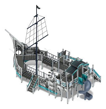 Фрегат (Лагуна) (винтовой скат) горка Н 1500 горка Н 2000 ДИК 2.03.3.04-12.И1