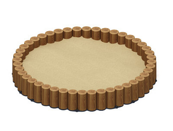 Песочница (Лиственница темный анкера) ИО 5.24.04-Л.И1.01