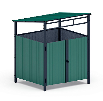 Навес контейнерной площадки для мусора (1 секция) МФ 55.02.02.1-01