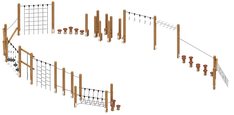 Спортивная серия (лиственница орех) СК 2.08.09-Л.02