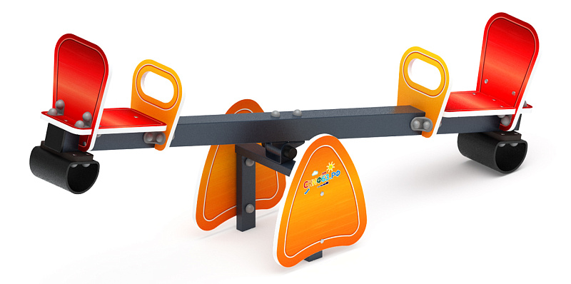 Качалка балансир со спинкой малый - ИО 21.М.01.05-П