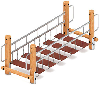 Мост подвесной (лиственница) СО 1.82.06-Л.И1