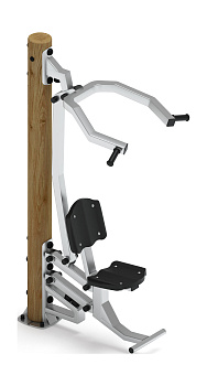 Тренажер тяга верхняя (лиственница орех) СТ 007-Л.И3.02
