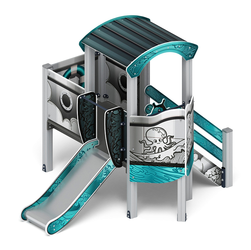 Катерок (Лагуна) - ДИК 1.03.3.01-12 - Игровой комплекс H=750