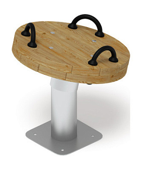 Карусель с наклонной осью (Лиственница орех) ИО 30.24.01-Л.02