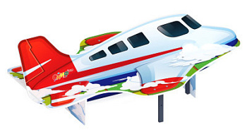 Самолетик - Скамейка детская - МФ 41.03.03