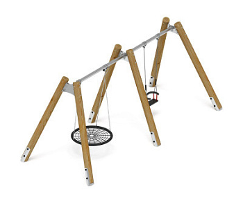 Качели (Лиственница орех) ИО 12.Р.05.01-Л.И1.02