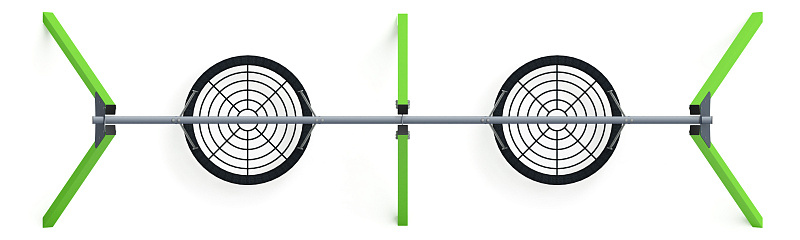 Качели-гнездо М2 (зеленый)  - ИО 12.М.05.05.01-02