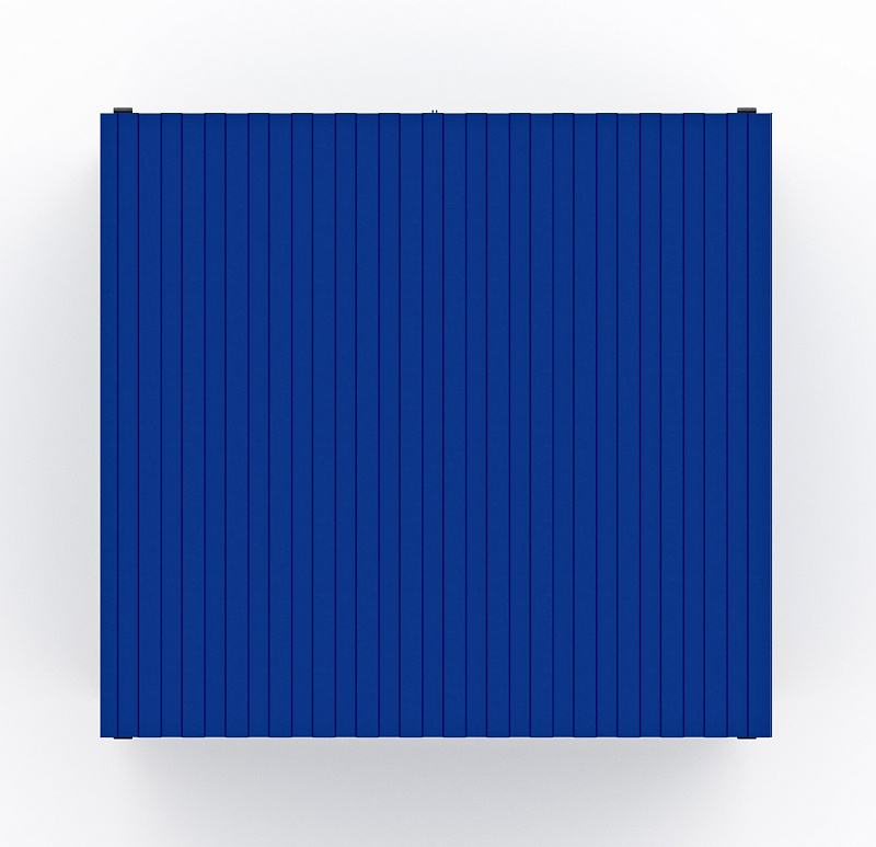 Навес контейнерной площадки для мусора (1 секция) МФ 55.02.02.1-03