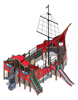 Фрегат (Мульт) (винтовой скат) горка Н 1500 горка Н 2000 ДИК 2.03.3.04-10.И1