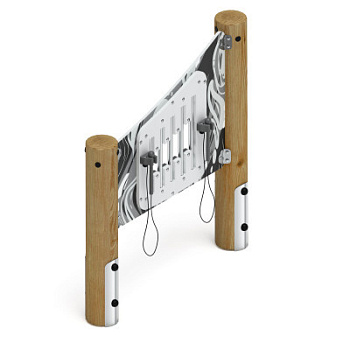 Металлофон (лиственница орех) МФ 22.01.09-И1.02