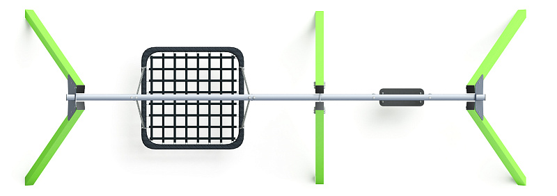 Качели М2 (зеленый) ИО 12.06.03.01-02