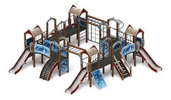 Остров детства (Алтай) - ДИК 2.01.8.01-04 - Игровой комплекс H=1200