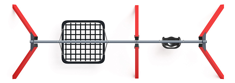 Качели М2 (красный) ИО 12.М.06.01.01-01.И1